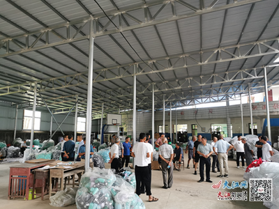 武宁县官莲乡 闲置房屋变工厂，跑出乡村振兴加速度